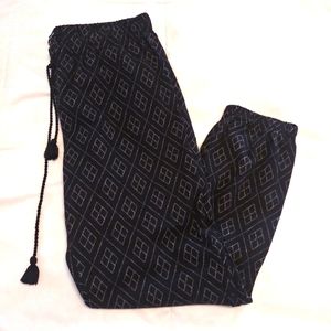 Madewell Shorewalk Pant Diamond Print G5950 Medium